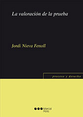 eBook, La valoración de la prueba, Nieva Fenoll, Jordi, Marcial Pons Ediciones Jurídicas y Sociales