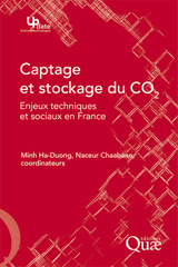 E-book, Captage et stockage du CO2 : Enjeux techniques et sociaux en France, Éditions Quae