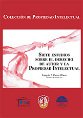 eBook, Siete estudios sobre el derecho de autor y la propiedad intelectual, Reus