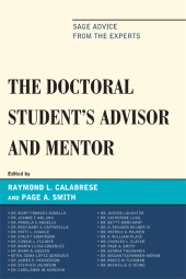 E-book, The Doctoral StudentOs Advisor and Mentor : Sage Advice from the Experts, R&L Education
