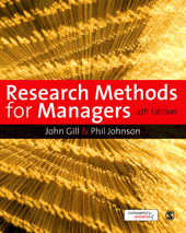 E-book, Research Methods for Managers, Gill, John, Sage