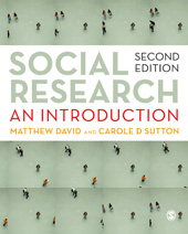 E-book, Social Research : An Introduction, David, Matthew, Sage
