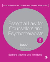 E-book, Essential Law for Counsellors and Psychotherapists, Mitchels, Barbara, Sage