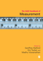 E-book, The SAGE Handbook of Measurement, Sage
