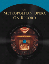E-book, The Metropolitan Opera on Record : A Discography of the Commercial Recordings, Scarecrow Press