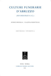 E-book, Culture funerarie d'Abruzzo : IV-I secolo a.C., Benelli, Enrico, Fabrizio Serra