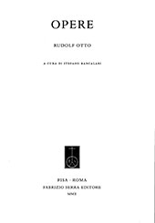 eBook, Opere, Otto, Rudolf, Fabrizio Serra editore