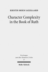 E-book, Character Complexity in the Book of Ruth, Mohr Siebeck