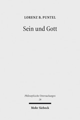 E-book, Sein und Gott : Ein systematischer Ansatz in Auseinandersetzung mit M. Heidegger, É. Lévinas und J.-L. Marion, Puntel, Lorenz B., Mohr Siebeck