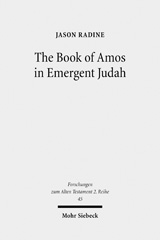 E-book, The Book of Amos in Emergent Judah, Radine, Jason, Mohr Siebeck