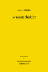 E-book, Gesamtschulden : Entstehung und Regress in historischer und vergleichender Perspektive, Mohr Siebeck