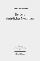 E-book, Herders christlicher Monismus : Eine Studie zur Grundlegung von Johann Gottfried Herders Christologie und Humanitätsideal, Cordemann, Claas, Mohr Siebeck