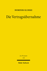 E-book, Die Vertragsübernahme, Klimke, Dominik, Mohr Siebeck