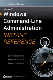 E-book, Windows Command Line Administration Instant Reference, Sybex