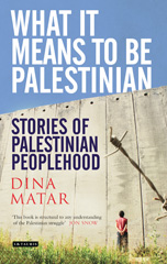 E-book, What it Means to be Palestinian, I.B. Tauris