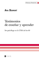 E-book, Testimonios de enseñar y aprender : ser psicólogo en la UBA de los 60, Editorial Teseo