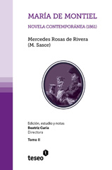 eBook, María de Montiel : novela contemporánea (1861), Rosas de Rivera, Mercedes, Editorial Teseo
