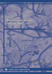E-book, Diffusivity in Silicon 1953 to 2009, Trans Tech Publications Ltd