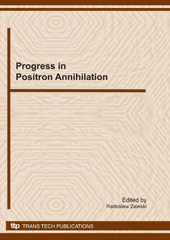 E-book, Progress in Positron Annihilation, Trans Tech Publications Ltd