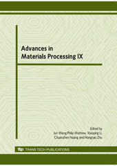 E-book, Advances in Materials Processing IX, Trans Tech Publications Ltd