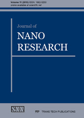 E-book, Journal of Nano Research, Trans Tech Publications Ltd