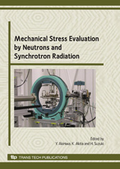 eBook, Mechanical Stress Evaluation by Neutrons and Synchrotron Radiation, Trans Tech Publications Ltd