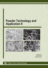 E-book, Powder Technology and Application II, Trans Tech Publications Ltd