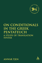 E-book, On Conditionals in the Greek Pentateuch, T&T Clark