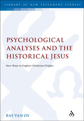 E-book, Psychological Analyses and the Historical Jesus, T&T Clark