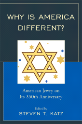 E-book, Why Is America Different? : American Jewry on its 350th Anniversary, University Press of America