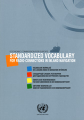 eBook, Standardized Vocabulary for Radio Connections in Inland Navigation, United Nations Publications