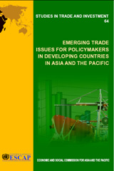 E-book, Emerging Trade Issues for Policymakers in Developing Countries in Asia and the Pacific, United Nations Publications