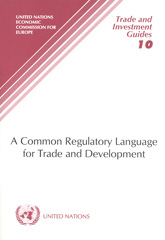 eBook, A Common Regulatory Language for Trade and Development, United Nations Publications