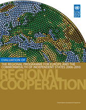 E-book, Evaluation of the Regional Programme for Europe and the Commonwealth of Independent States 2006-2010, United Nations Publications