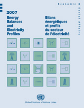 eBook, Energy Balances and Electricity Profiles 2007/Bilans énergétiques et profils du secteur de l'électricité 2007, Department of Economic and Social Affairs, United Nations Publications