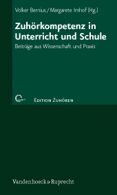 E-book, Zuhörkompetenz in Unterricht und Schule : Beiträge aus Wissenschaft und Praxis, Vandenhoeck & Ruprecht