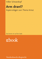 E-book, Arm dran!? : Kopiervorlagen zum Thema Armut, Vandenhoeck & Ruprecht