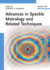 E-book, Advances in Speckle Metrology and Related Techniques, Wiley-VCH