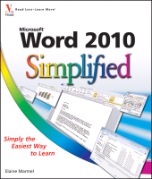 E-book, Word 2010 Simplified, Visual