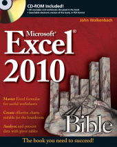 E-book, Excel 2010 Bible, Walkenbach, John, Wiley