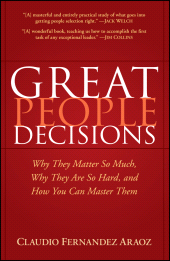 E-book, Great People Decisions : Why They Matter So Much, Why They are So Hard, and How You Can Master Them, Wiley