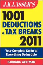 E-book, J.K. Lasser's 1001 Deductions and Tax Breaks 2011 : Your Complete Guide to Everything Deductible, Wiley