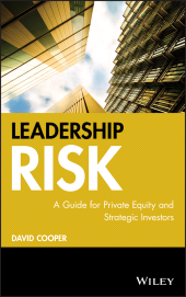 E-book, Leadership Risk : A Guide for Private Equity and Strategic Investors, Wiley
