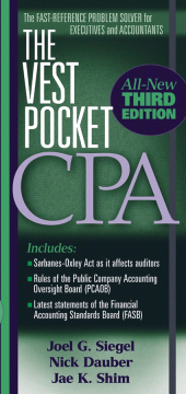eBook, The Vest Pocket CPA, John Wiley & Sons