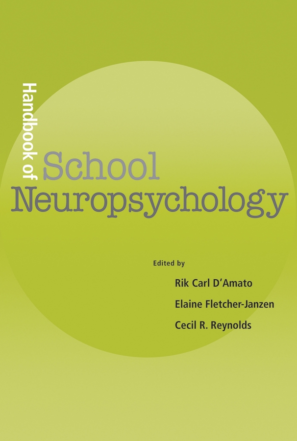 E-book, Handbook of School Neuropsychology, John Wiley & Sons