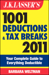 E-book, J.K. Lasser's 1001 Deductions and Tax Breaks 2011 : Your Complete Guide to Everything Deductible, John Wiley & Sons