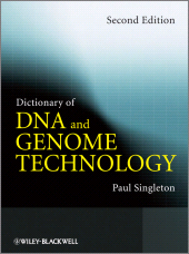 E-book, Dictionary of DNA and Genome Technology, John Wiley & Sons