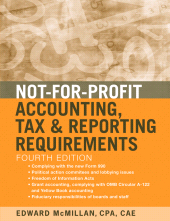 E-book, Not-for-Profit Accounting, Tax, and Reporting Requirements, John Wiley & Sons