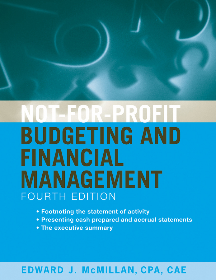 E-book, Not-for-Profit Budgeting and Financial Management, John Wiley & Sons