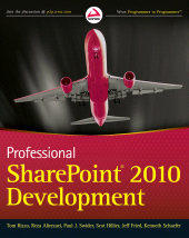 E-book, Professional SharePoint 2010 Development, Wrox Press